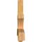 Ekena Millwork Davenport Rough Sawn Timber Gable Bracket, Western Red Cedar, 84"W x 28"H x 4"D x 4"F, 8/12 Pitch GBW084X28X0404DAV00RWR - alternate 5